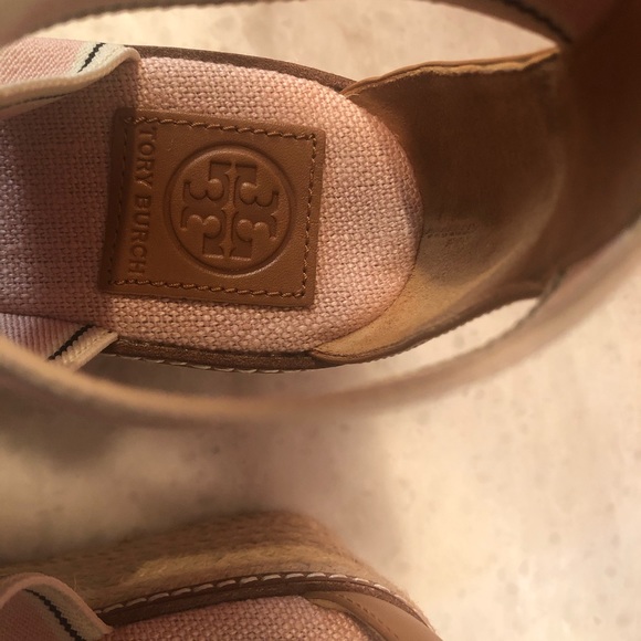 New in box Tory Burch Frieda Espadrille Sandal - Picture 6 of 6
